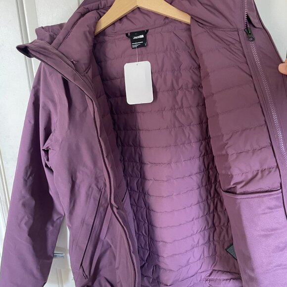 NEW North Face Womens Carto Triclimate 3-in-1 Jacket L NWT Midnight Mauve - Picture 14 of 16